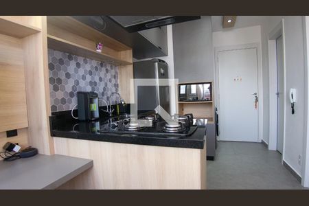 Sala e Cozinha de apartamento para alugar com 1 quarto, 24m² em Vila Prudente, São Paulo