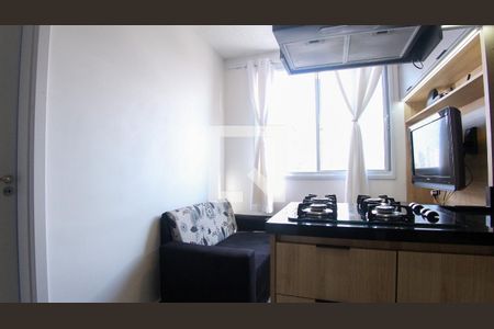 Sala e Cozinha de apartamento para alugar com 1 quarto, 24m² em Vila Prudente, São Paulo