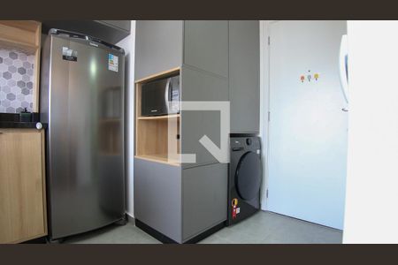 Sala e Cozinha de apartamento para alugar com 1 quarto, 24m² em Vila Prudente, São Paulo