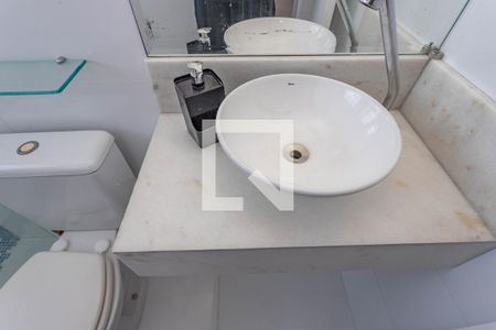Apartamento à venda com 56m², 2 quartos e 1 vagaBanheiro da suíte 