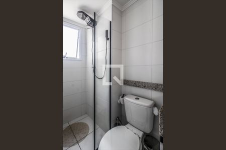 banheiro social de apartamento para alugar com 2 quartos, 41m² em Parque Bristol, São Paulo