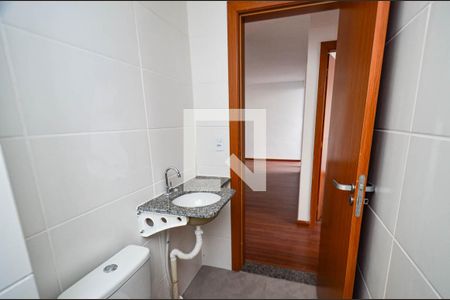 Apartamento à venda com 54m², 2 quartos e 1 vaga Apartamento à venda com 54m², 2 quartos e 1 vagaBanheiro social