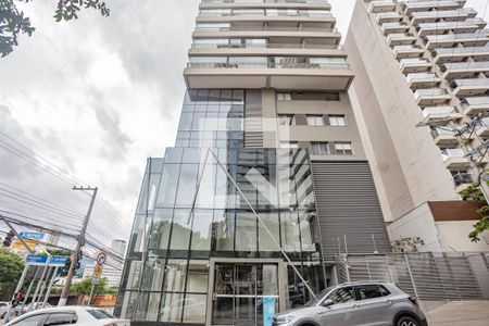 Studio à venda com 24m², 1 quarto e sem vaga Studio à venda com 24m², 1 quarto e sem vagaFachada