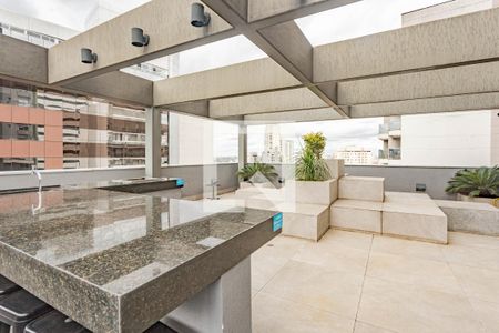 Studio à venda com 24m², 1 quarto e sem vaga Studio à venda com 24m², 1 quarto e sem vagaÁrea comum - Churrasqueira