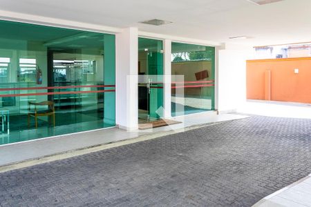 Apartamento para alugar com 35m², 1 quarto e 1 vagaFachada e portaria