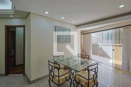 Sala de apartamento à venda com 3 quartos, 126m² em Silveira, Belo Horizonte