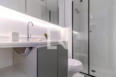 Studio à venda com 27m², 1 quarto e sem vaga Studio à venda com 27m², 1 quarto e sem vagaBanheiro