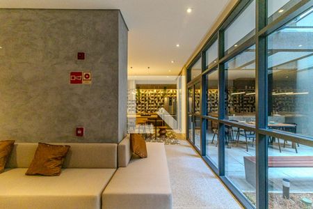 Studio à venda com 27m², 1 quarto e sem vagaSalão de Festas