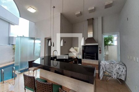 Casa de condomínio para alugar com 420m², 4 quartos e 6 vagas Casa de condomínio para alugar com 420m², 4 quartos e 6 vagasÁrea comum - Churrasqueira