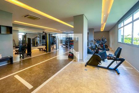 Apartamento à venda com 68m², 1 quarto e 1 vaga Apartamento à venda com 68m², 1 quarto e 1 vagaÁrea comum - Academia