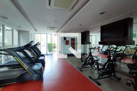 Apartamento para alugar com 39m², 1 quarto e 1 vaga Apartamento para alugar com 39m², 1 quarto e 1 vagaÁrea comum - Academia