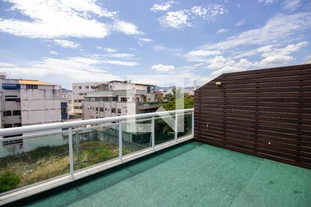 Varanda de apartamento à venda com 3 quartos, 256m² em Recreio dos Bandeirantes, Rio de Janeiro