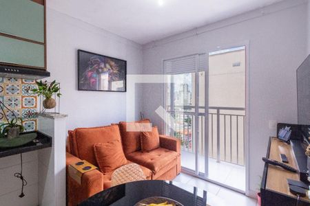 Sala de apartamento para alugar com 2 quartos, 39m² em Barra Funda, São Paulo