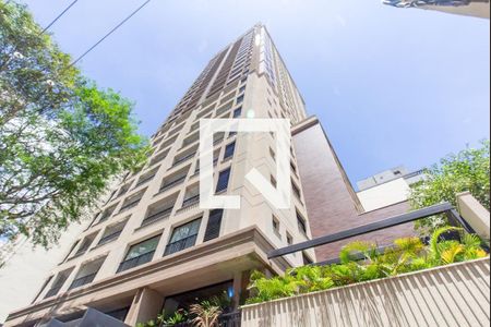 Apartamento para alugar com 41m², 1 quarto e 1 vaga Apartamento para alugar com 41m², 1 quarto e 1 vagaFachada