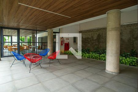 Apartamento à venda com 35m², 1 quarto e sem vaga Apartamento à venda com 35m², 1 quarto e sem vagaÁrea comum - Lounge