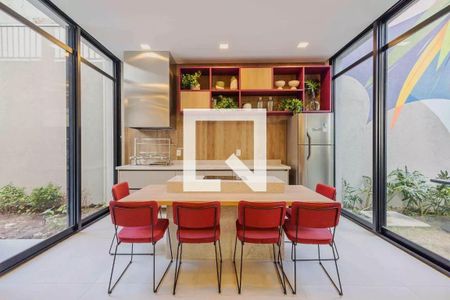 Studio à venda com 23m², 1 quarto e sem vagaÁrea comum - Espaço Gourmet