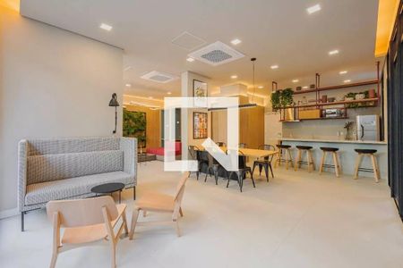 Studio à venda com 23m², 1 quarto e sem vagaÁrea comum - Espaço Gourmet