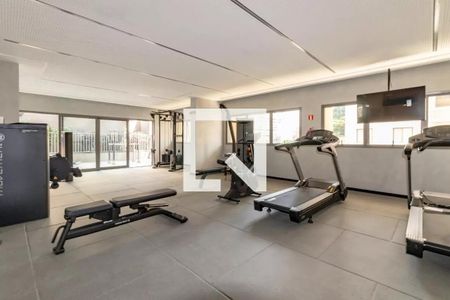 Studio para alugar com 24m², 1 quarto e sem vaga Studio para alugar com 24m², 1 quarto e sem vagaÁrea comum - Academia