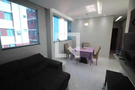 Sala de apartamento à venda com 3 quartos, 85m² em Novo Riacho, Contagem