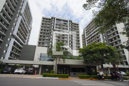 Apartamento à venda com 74m², 1 quarto e 2 vagasFachada e Portaria