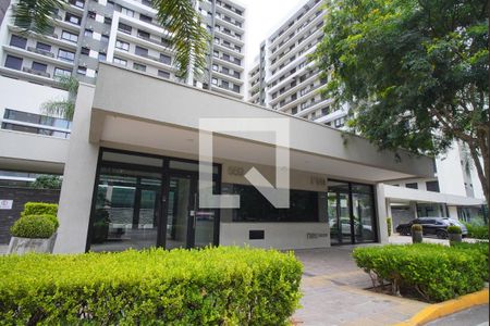 Apartamento à venda com 74m², 1 quarto e 2 vagasFachada e Portaria