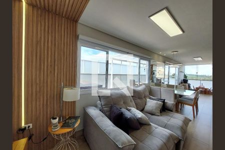 Sala de apartamento para alugar com 2 quartos, 120m² em Campo Grande, São Paulo