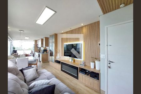 Sala de apartamento para alugar com 2 quartos, 120m² em Campo Grande, São Paulo