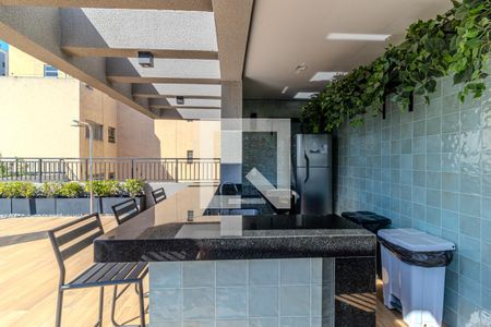 Studio para alugar com 25m², 1 quarto e sem vagaÁrea Gourmet