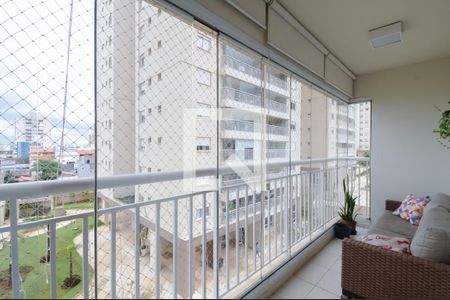 Varanda da Sala de apartamento à venda com 2 quartos, 80m² em Centro, São Bernardo do Campo