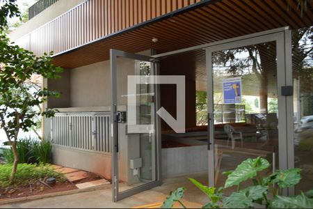 Studio à venda com 31m², 1 quarto e sem vagaFachada + Plaquinha