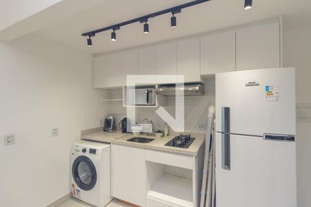 Studio à venda com 28m², 1 quarto e sem vaga Studio à venda com 28m², 1 quarto e sem vagaCozinha