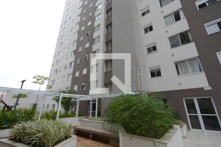 Apartamento à venda com 34m², 1 quarto e 1 vagaFachada do bloco