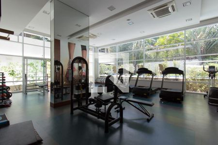 Apartamento à venda com 44m², 1 quarto e 1 vaga Apartamento à venda com 44m², 1 quarto e 1 vagaÁrea comum - Academia