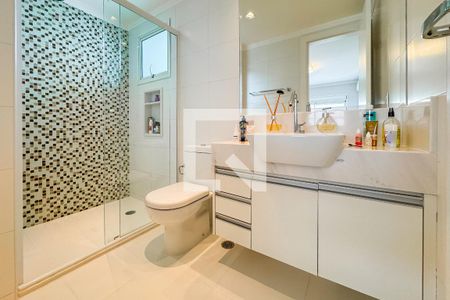 Apartamento à venda com 161m², 3 quartos e 3 vagasBanheiro da Suíte Master