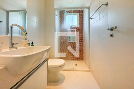 Apartamento à venda com 161m², 3 quartos e 3 vagasBanheiro da Suíte 2