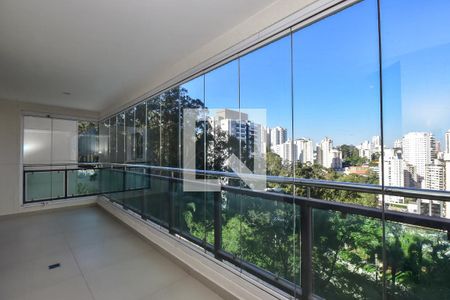 Varanda de apartamento à venda com 3 quartos, 132m² em Vila Andrade, São Paulo