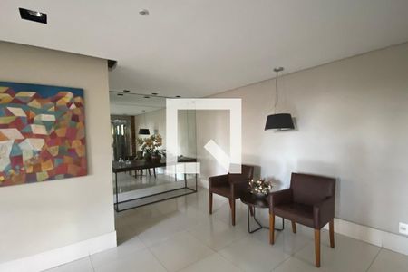 Apartamento à venda com 90m², 3 quartos e 2 vagasHall social