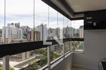 Varanda de apartamento para alugar com 3 quartos, 101m² em Buritis, Belo Horizonte
