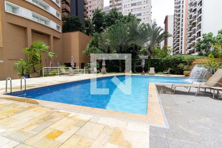 Área comum - Piscina de kitnet/studio para alugar com 1 quarto, 40m² em Cerqueira César, São Paulo
