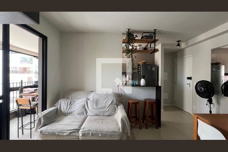 Sala de apartamento à venda com 2 quartos, 52m² em Pinheiros, São Paulo