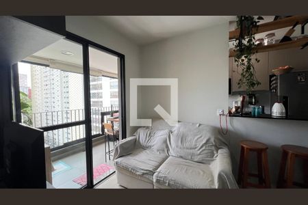 Sala de apartamento à venda com 2 quartos, 52m² em Pinheiros, São Paulo