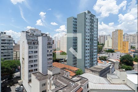 Vista da Sala de apartamento para alugar com 1 quarto, 27m² em Bela Vista, São Paulo
