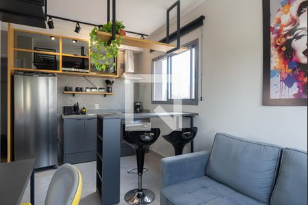 Sala de apartamento para alugar com 1 quarto, 27m² em Bela Vista, São Paulo