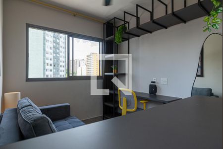 Sala de apartamento para alugar com 1 quarto, 27m² em Bela Vista, São Paulo