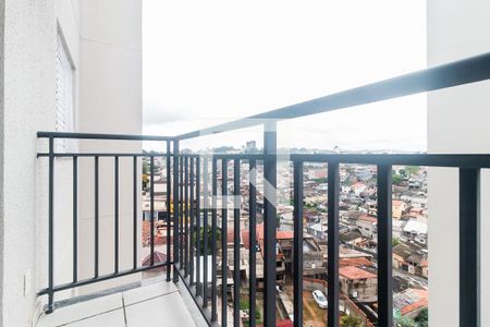 Varanda da Sala de apartamento para alugar com 2 quartos, 55m² em Vila Santa Maria, Poá