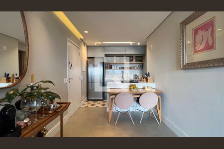 Sala de Jantar de apartamento à venda com 2 quartos, 60m² em Vila Madalena, São Paulo