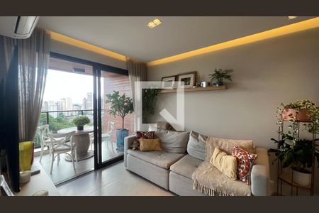 Sala de apartamento à venda com 2 quartos, 60m² em Vila Madalena, São Paulo