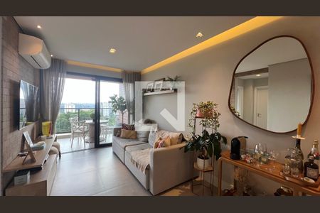 Sala de apartamento à venda com 2 quartos, 60m² em Vila Madalena, São Paulo