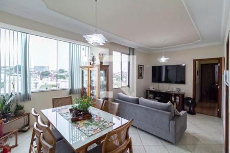 Sala de apartamento à venda com 3 quartos, 85m² em Caiçara , Belo Horizonte