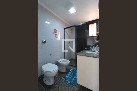 Banheiro da Suíte 1 de apartamento à venda com 4 quartos, 169m² em Indianópolis, São Paulo